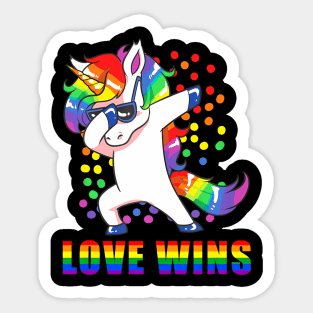 Love Wins Lgbt Gay Pride Sticker